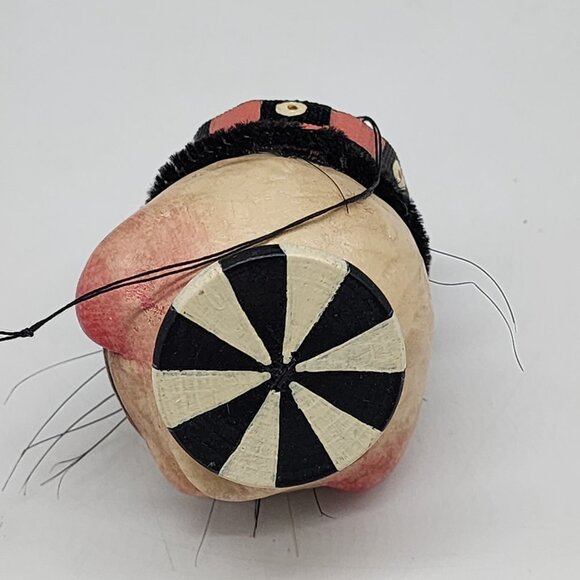 Whimsical Figurine Ornament Hat & Quirky Expression by Kelley Jones 2012 - Picture 7 of 7